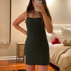 Hunter green Lottie Moss dress